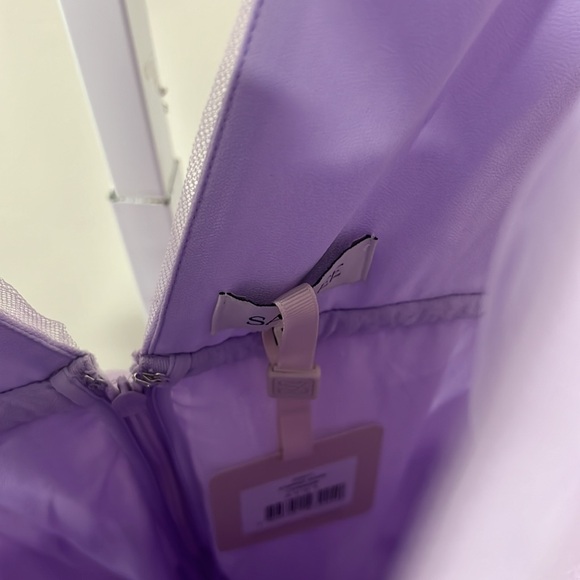 SAU LEE Sabrina Gown in Lavender - Picture 8 of 16